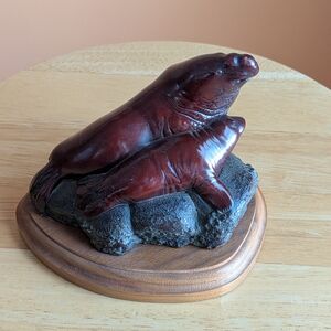 Boma Canada Sea Lion Brown  Figurine Wildlife Vintage